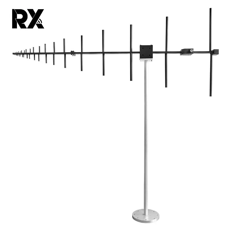 उच्च लाभ 8dbi लॉग नियतकालिक अँटेना 300-1000MHz