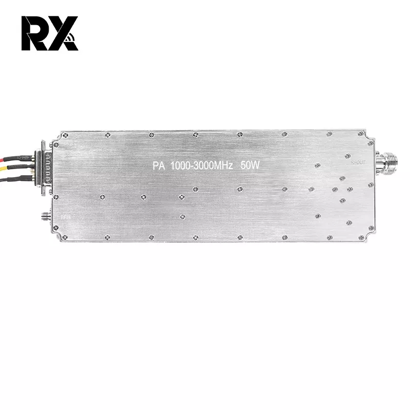 कोणतेही डिजिटल स्रोत नाही 1000-3000MHz ॲम्प्लीफायर पॉवर जॅमर मॉड्यूल 50W