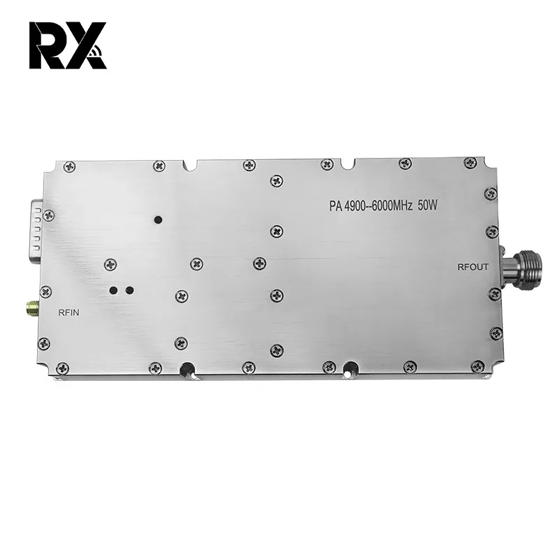 अल्ट्रा बँड वायफाय 5G सिग्नल जॅमर पॉवर ॲम्प्लीफायर 50W